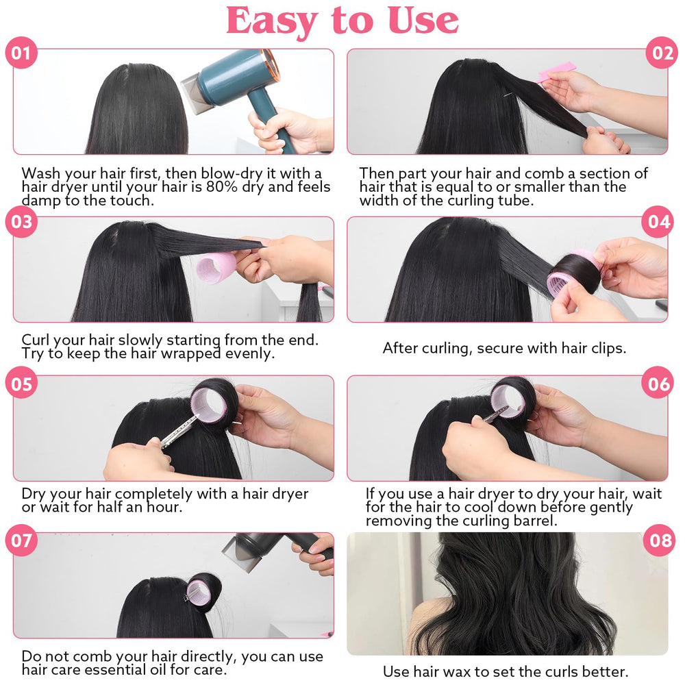 Obeoby 25mm small roller for bangs and precise curls.