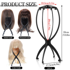 obeoby wig stand easy assembly saves time during setup