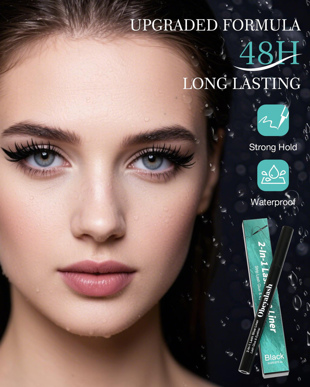 Obeyalash 3S fast-drying lash glue pen saves time