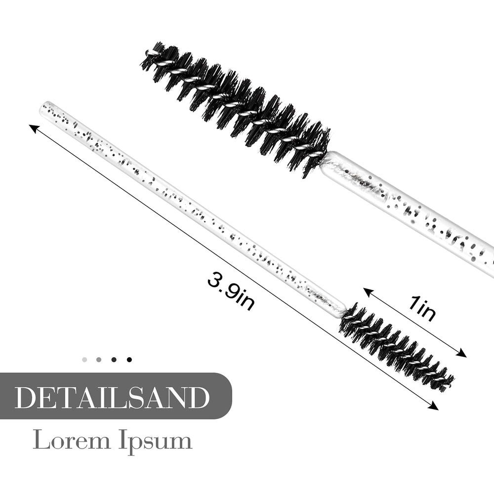 Soft-fibre heads bend slightly for accurate brow grooming with Obinhere.