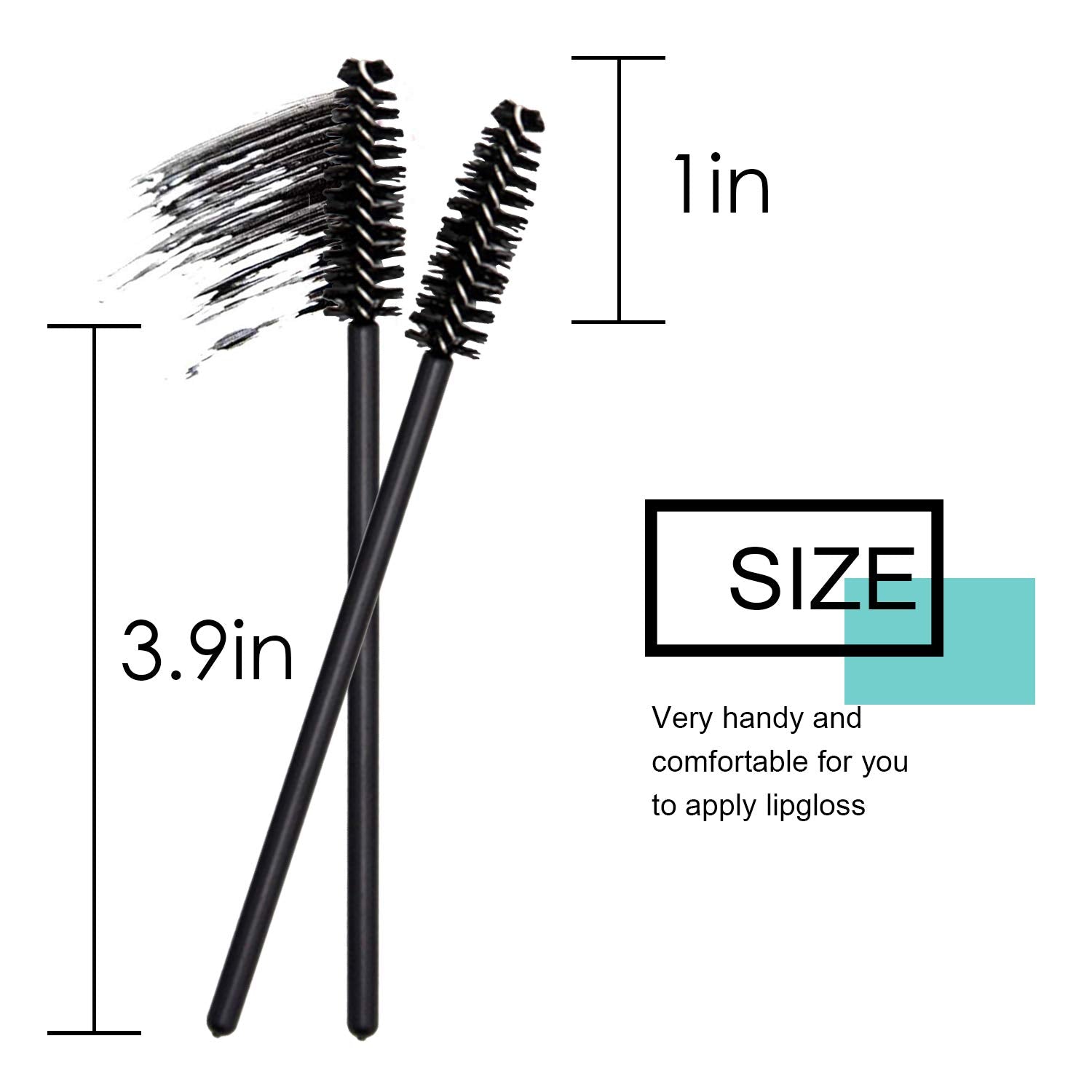 Obinhere lash extension wands application view shows bendable head for precision