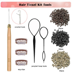 Heat-safe up to 200°C, safe with styling tools.