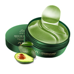 OBRADOYA Zozu parche de ojos de aguacate para hidratación suave.
