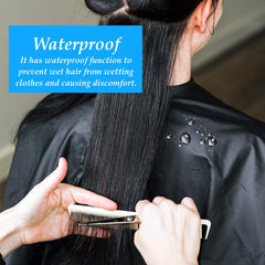 Uso profesional en peluquería con capa cómoda y ligera