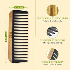 OBW bamboo with Bakelite core detail highlighting strength and heat resistance.