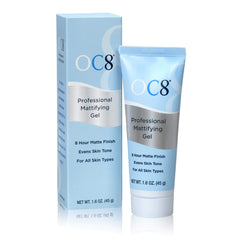 OC8 Professional Anti Shine Gel bottle front view showing matte oil control.