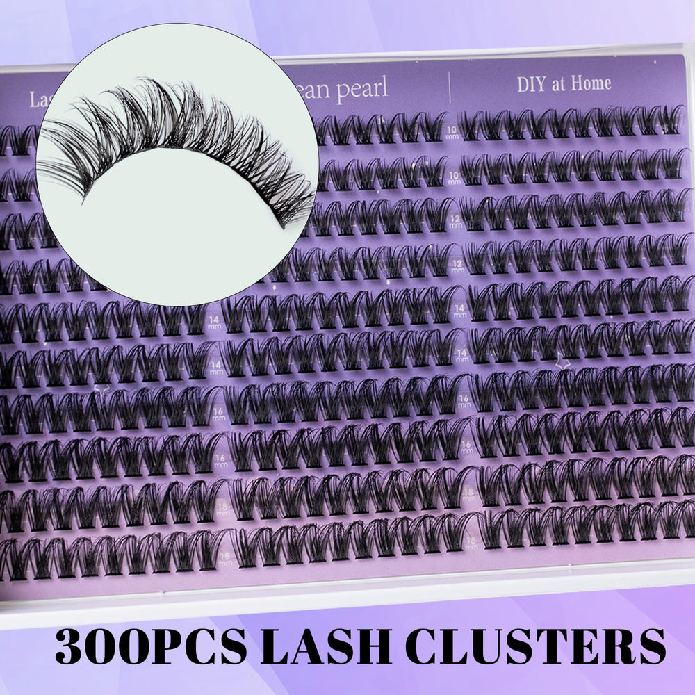 Ocean Pearl Application Tips guide outlines simple steps for secure lash placement.