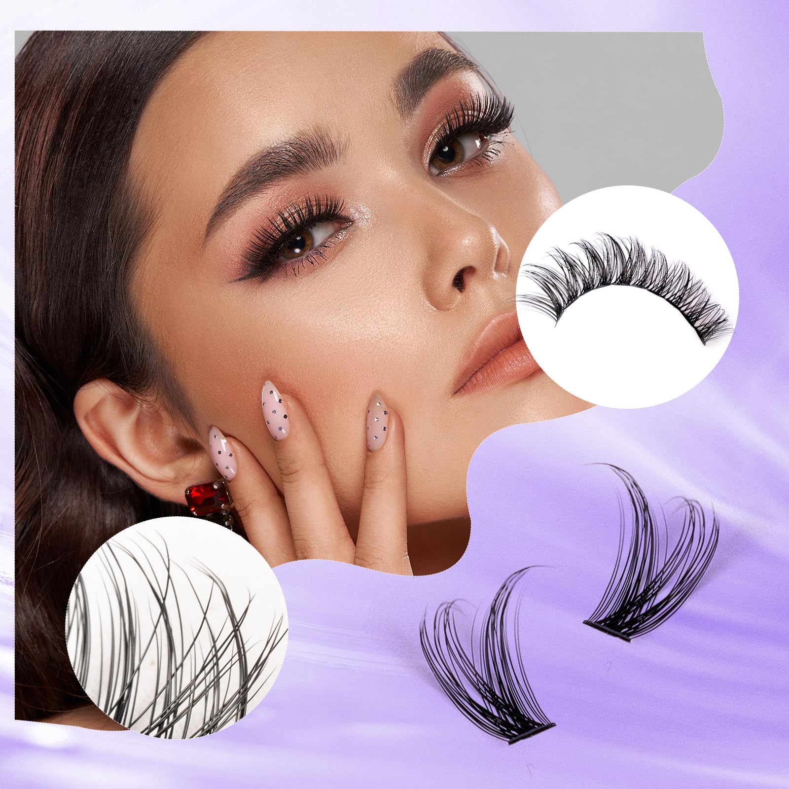Ocean Pearl instruction guide supports at-home lash practice.