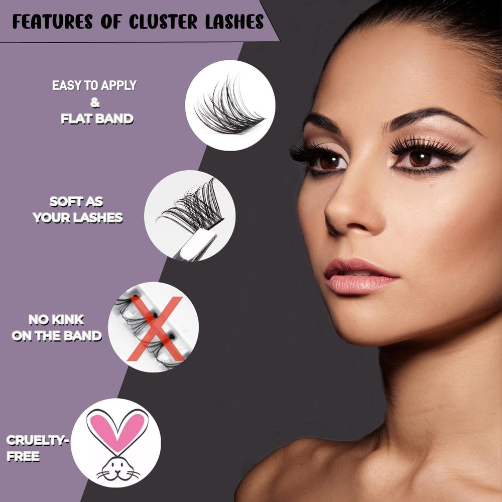 Ocean Pearl lash bond provides smooth adhesion for comfortable wear