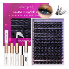 Ocean Pearl lash clusters 10-20mm variety for versatile styles