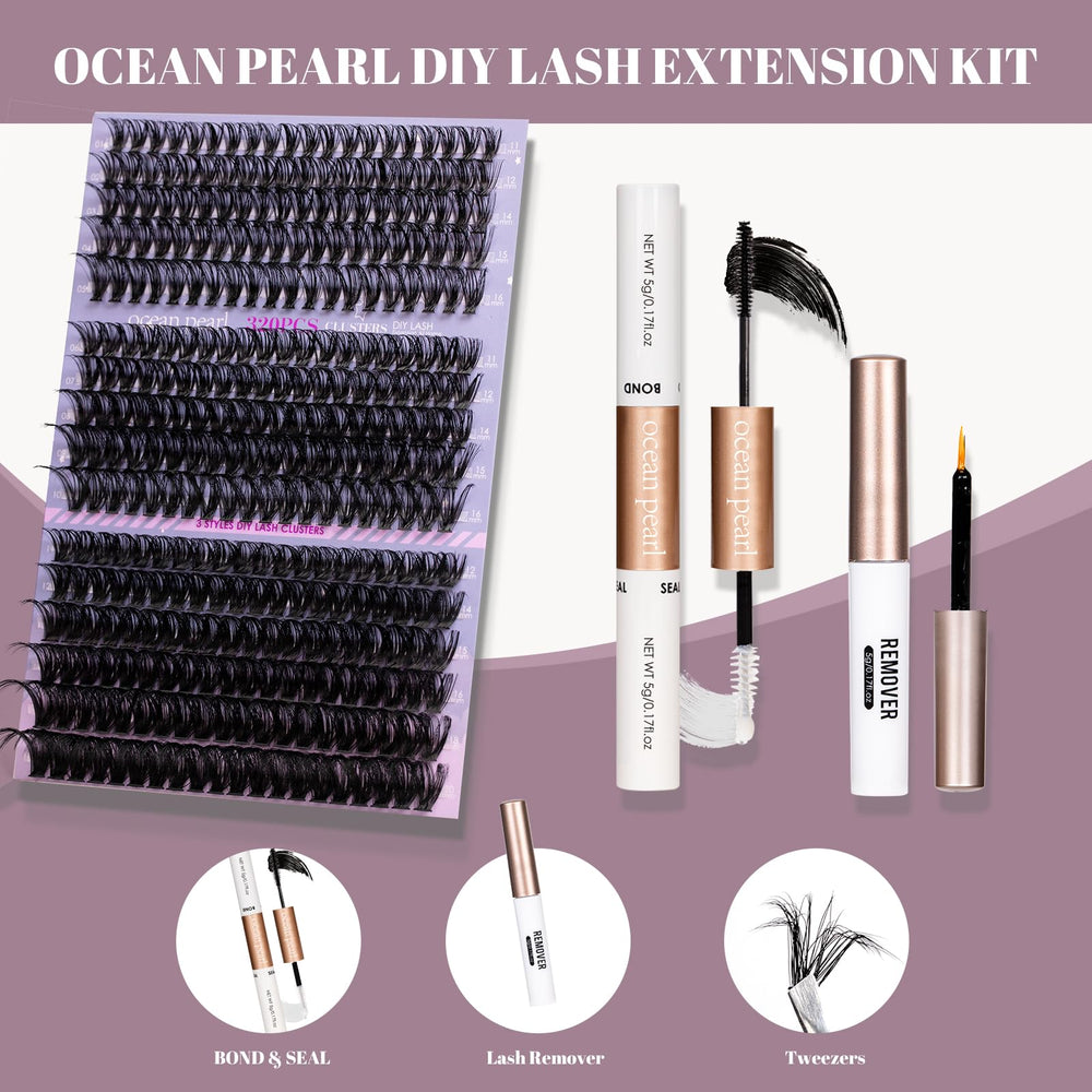Ocean Pearl 40D-50D-100D clusters offer light to fuller density