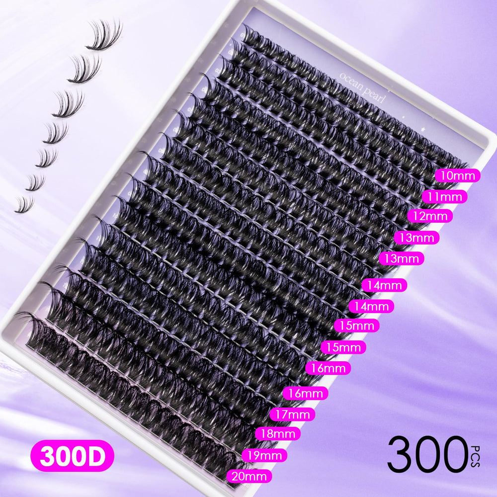 Ocean Pearl lash clusters bond-seal-remover kit for precise adhesion and removal