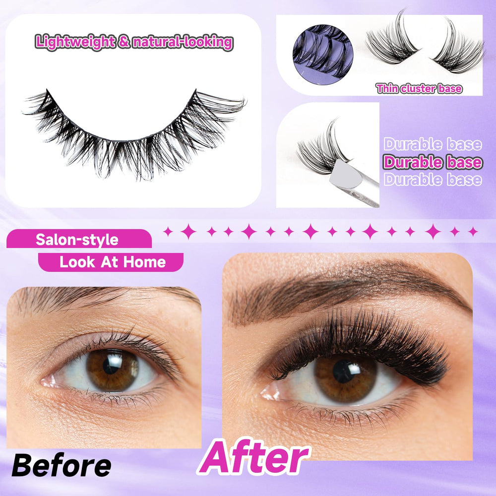 Ocean Pearl Kit application steps guide for clean, precise lashes