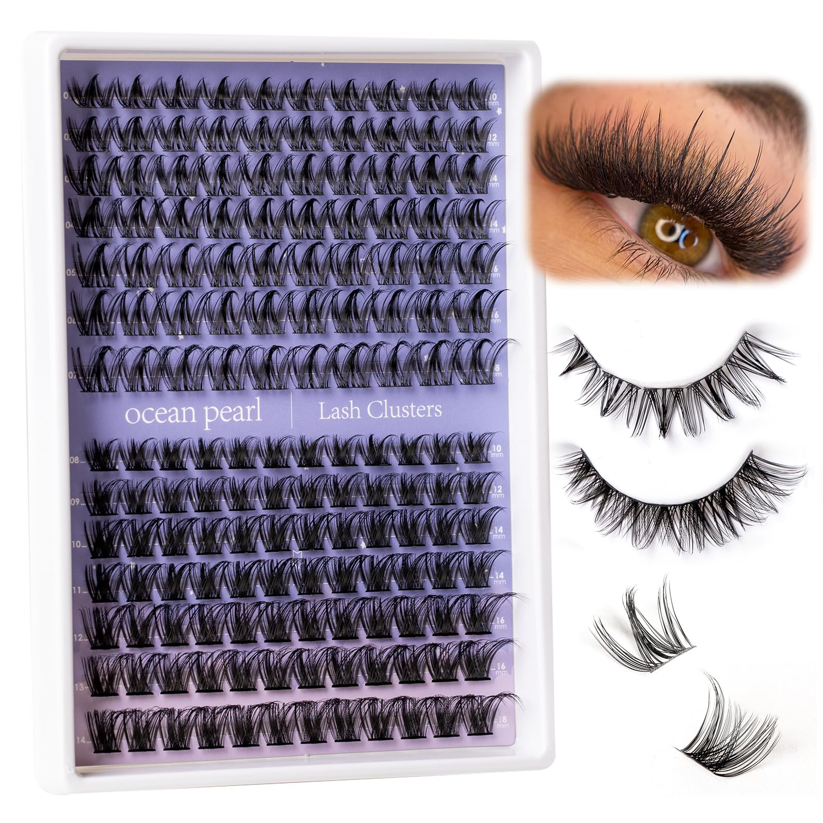 Ocean Pearl Kit creates cosplay-ready manga lashes with spike style