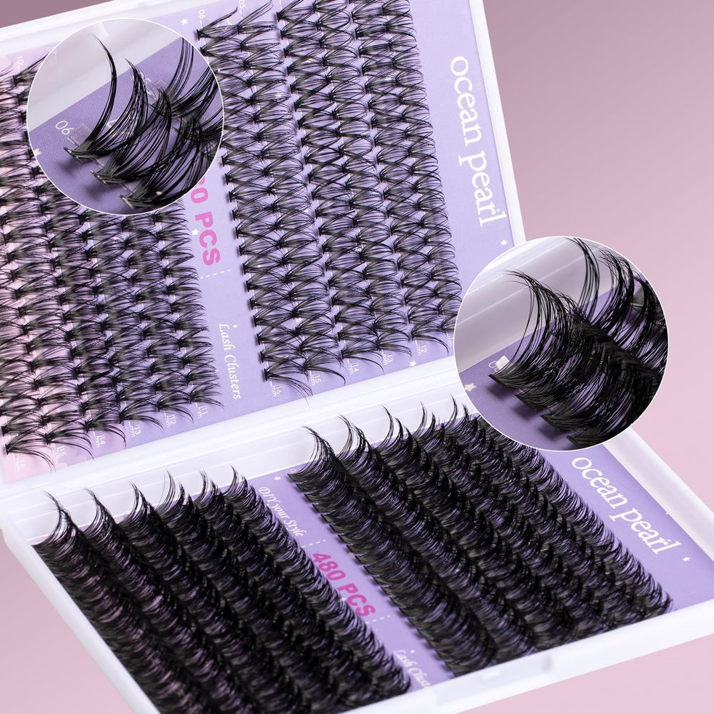 Ocean Pearl thin-band lashes deliver weightless, comfortable wear.