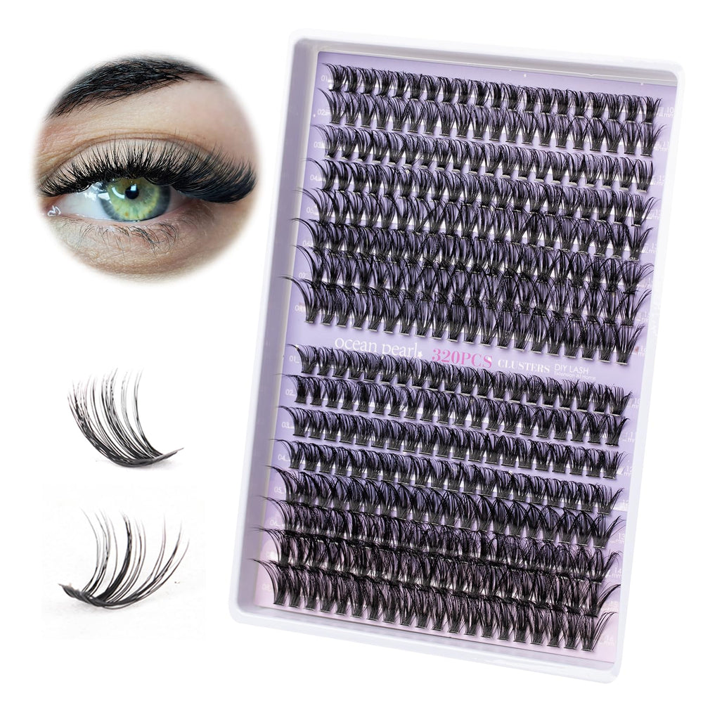 Ocean Pearl lash-length range 10-16 mm supports versatile styling options.
