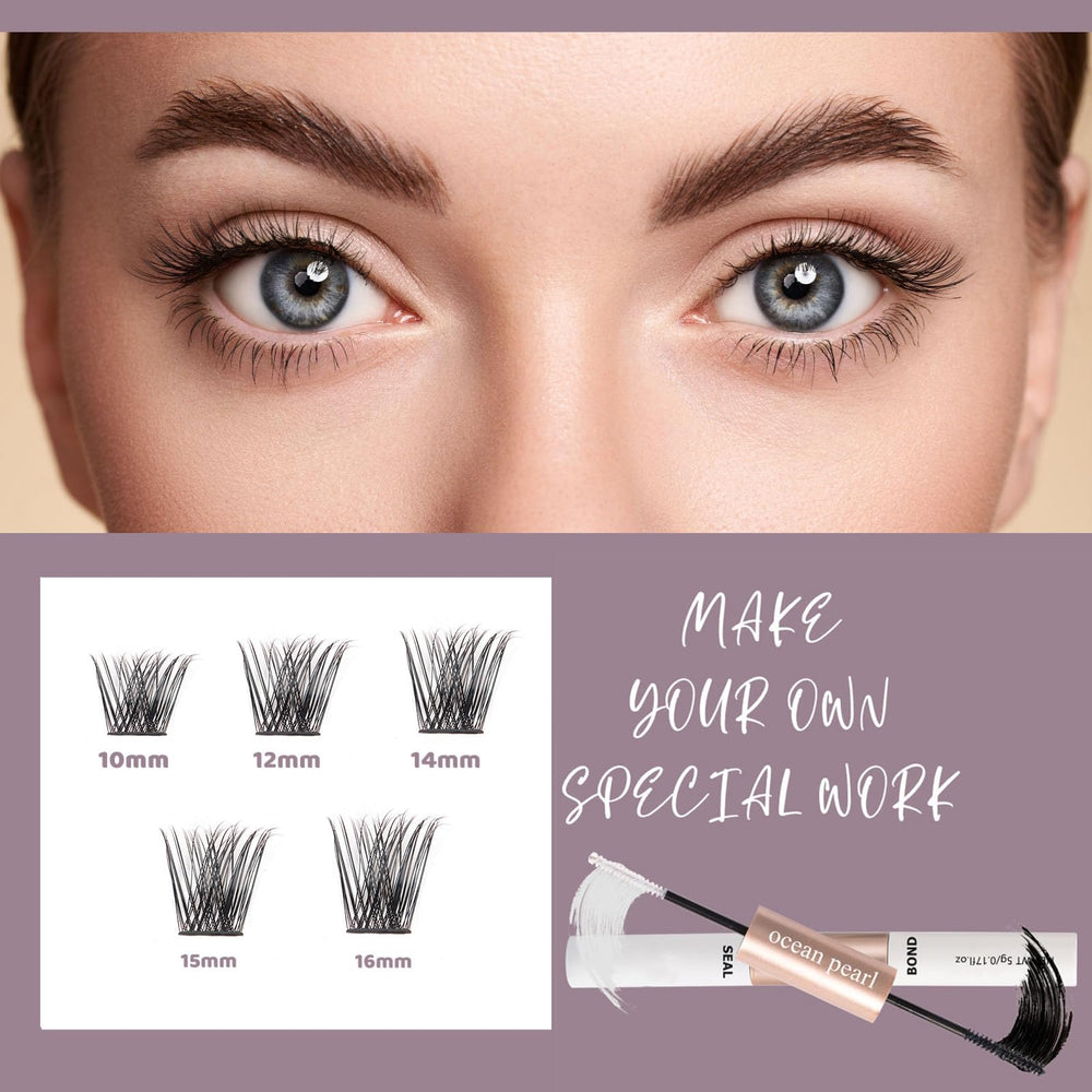 Ocean Pearl lash seal helps set lashes for longer wear