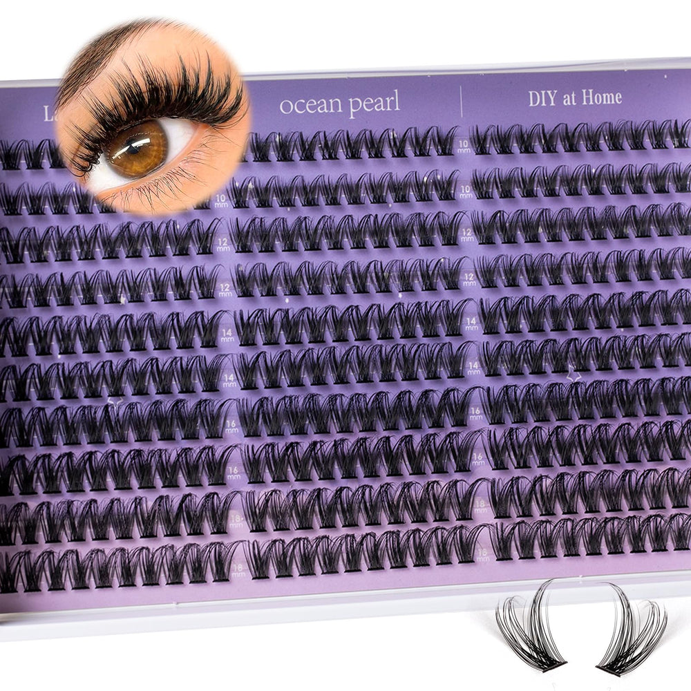 Ocean Pearl Packaged Set presents a complete kit for quick DIY lash upgrades.