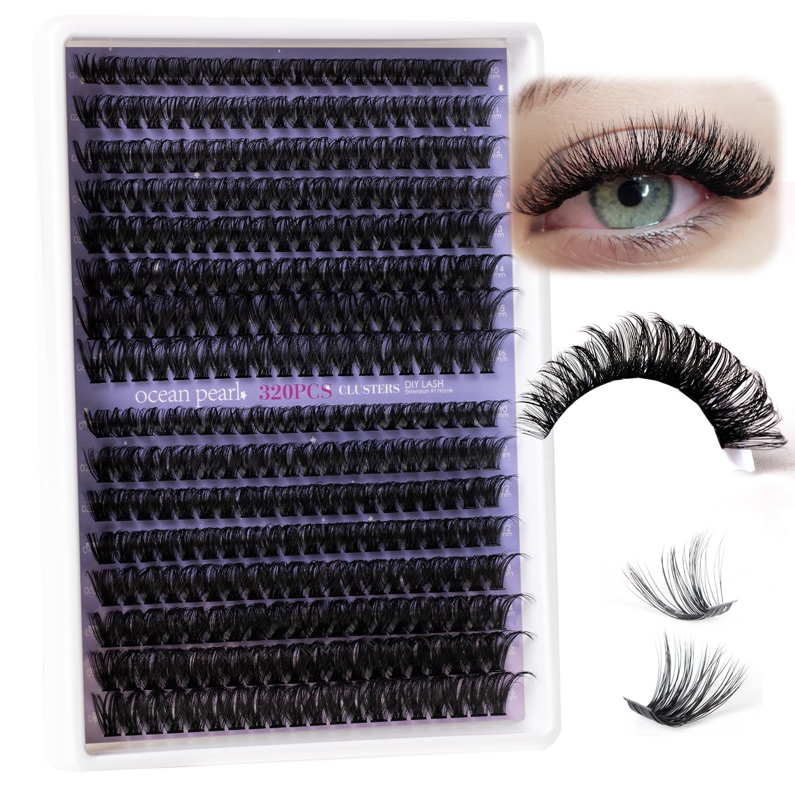 Ocean Pearl precision tweezers for precise cluster placement.
