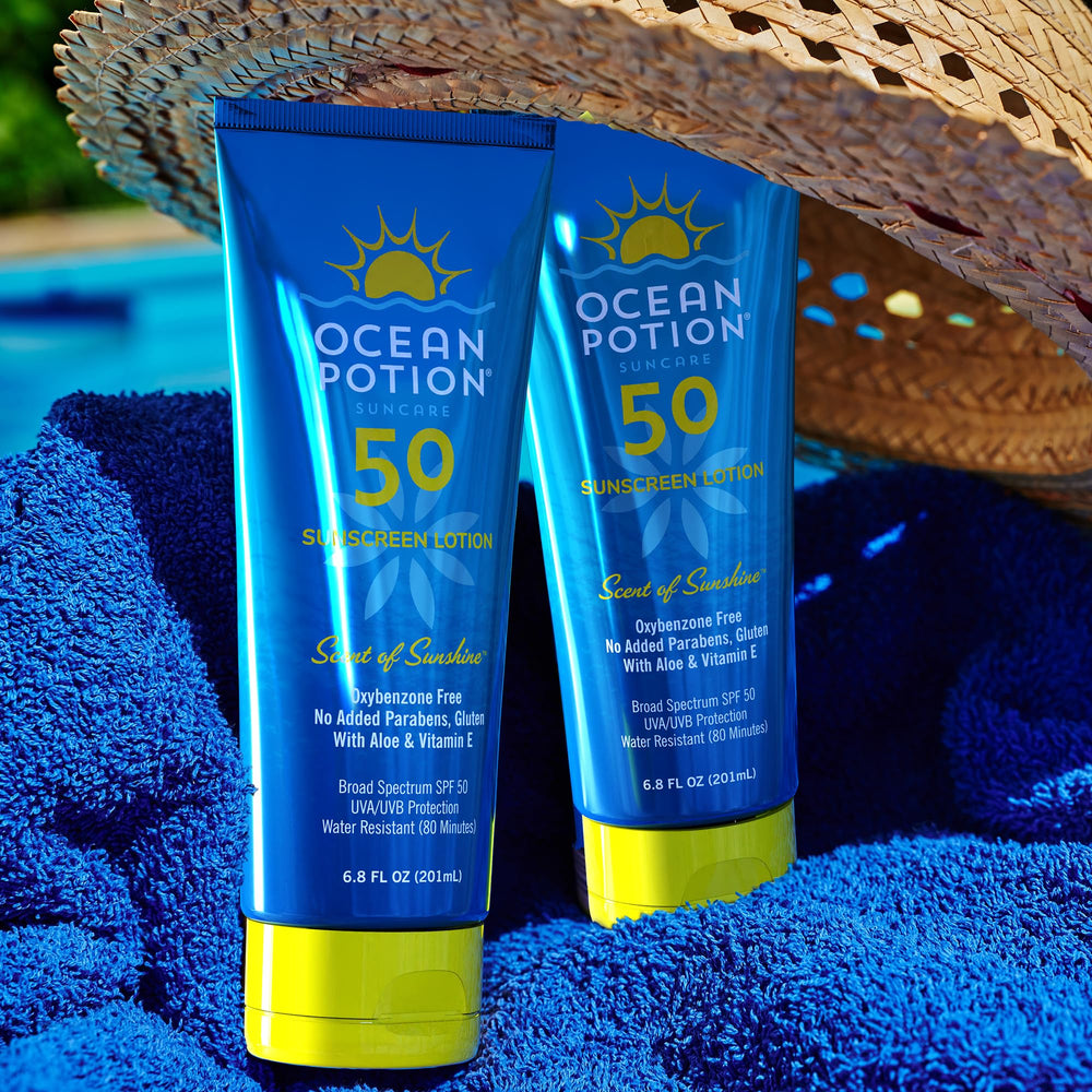 Ocean Potion protector solar de viaje 6.8 onzas, ideal para viajar.