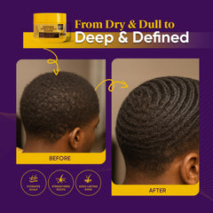 OCEAN VIEW DEEP WAVES POMADE, uso diario para peinado estable.