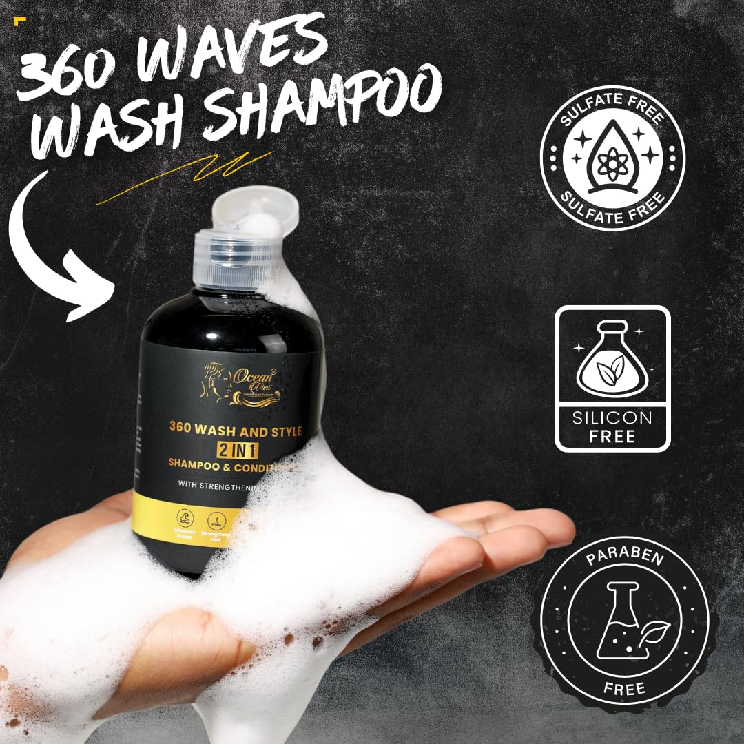 Ocean View Deep Waves Pomade: aplicación en manos para ondas definidas.