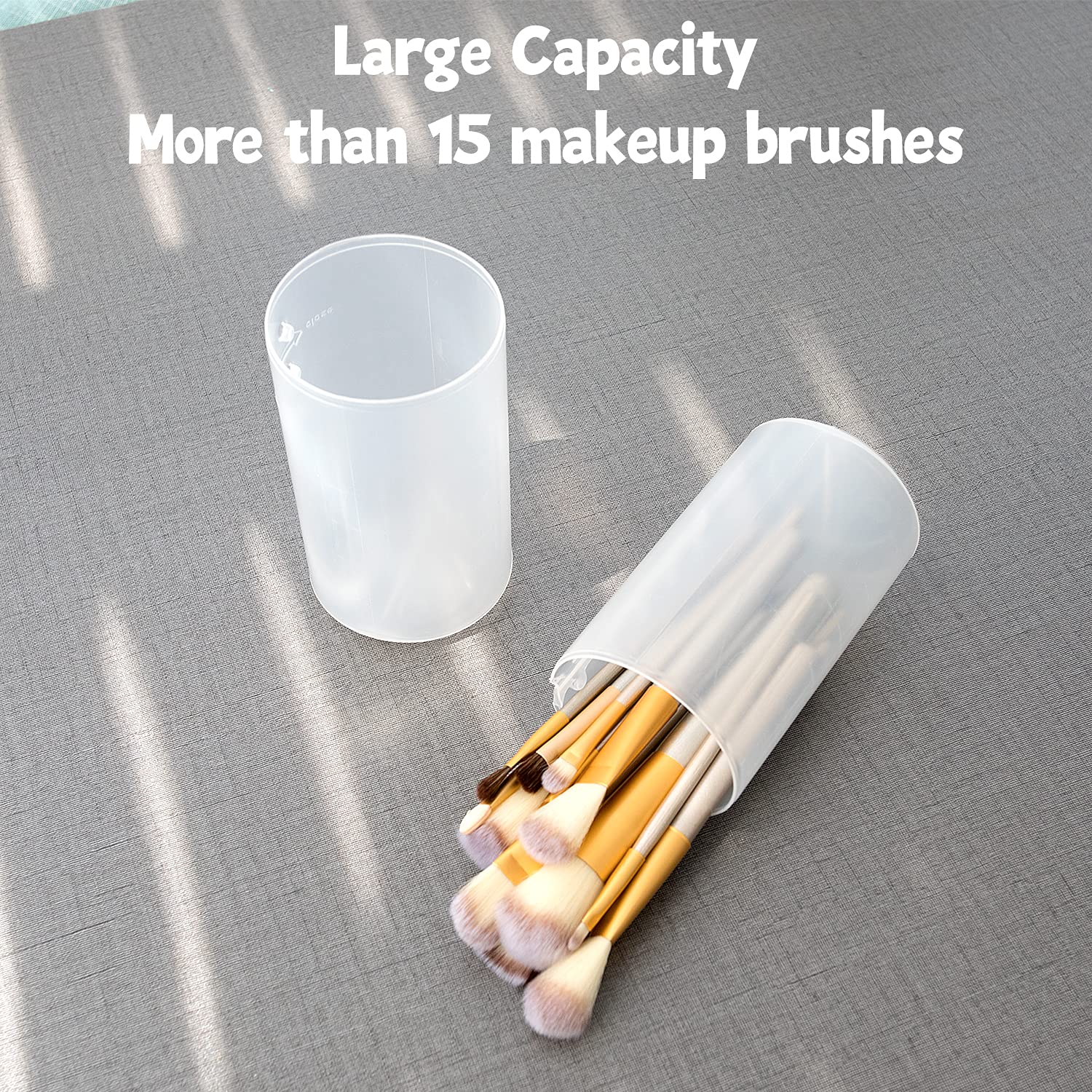 OCHEAL adjustable-height brush holder expands from 6.3 to 9.3 inches
