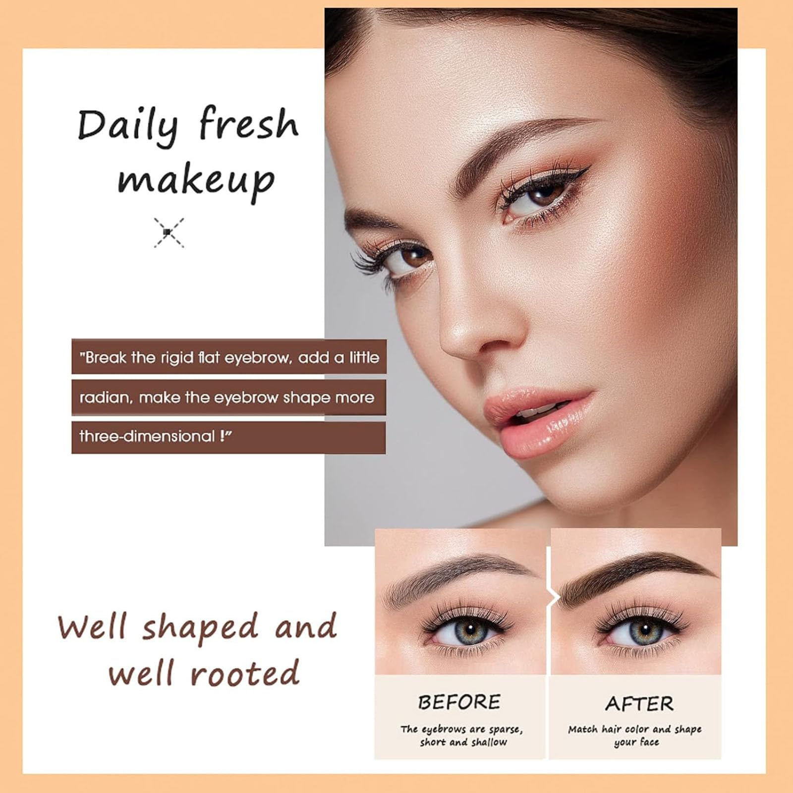 O'CHEAL light brown shade for soft, natural effects.