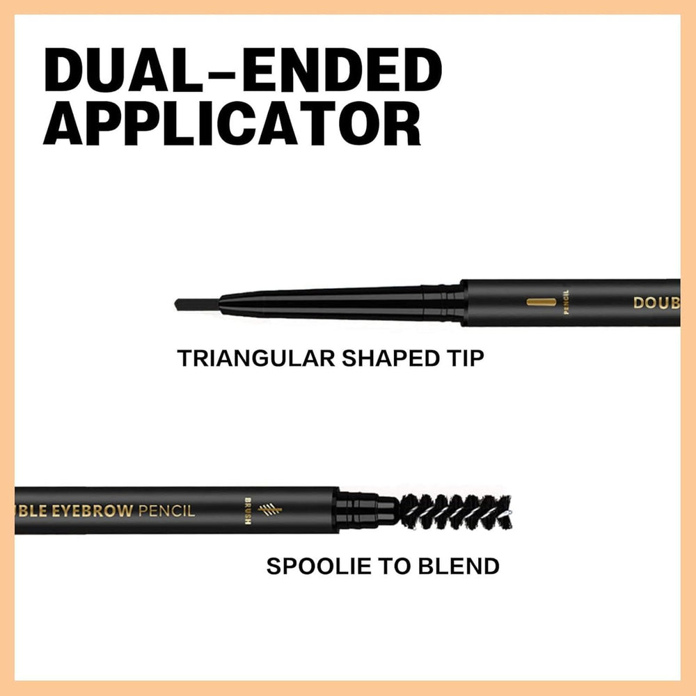 O'CHEAL spoolie brush blends brows with a soft, even finish.