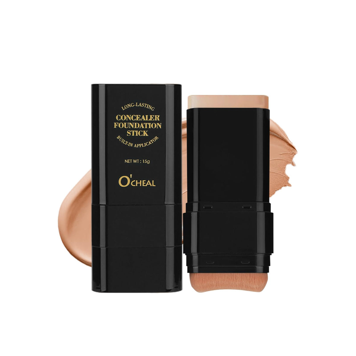 O'CHEAL Face Foundation Contour Stick provides even coverage for a flawless complexion.