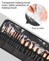 OCHEAL brush case with Velcro closure for quick access