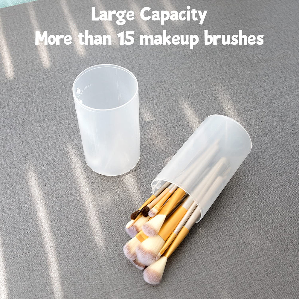 OCHEAL retractable brush holder open cap facilitates quick access during routines