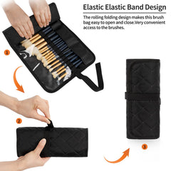 OCHEAL travel makeup bag provides convenient on-the-go touch-ups.