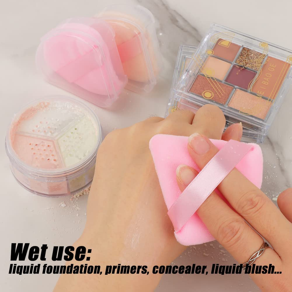 Ocim easy-clean reusable puff for everyday makeup
