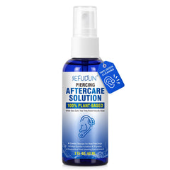 Ocnisdns piercing aftercare spray bottle for gentle, touch-free cleansing.
