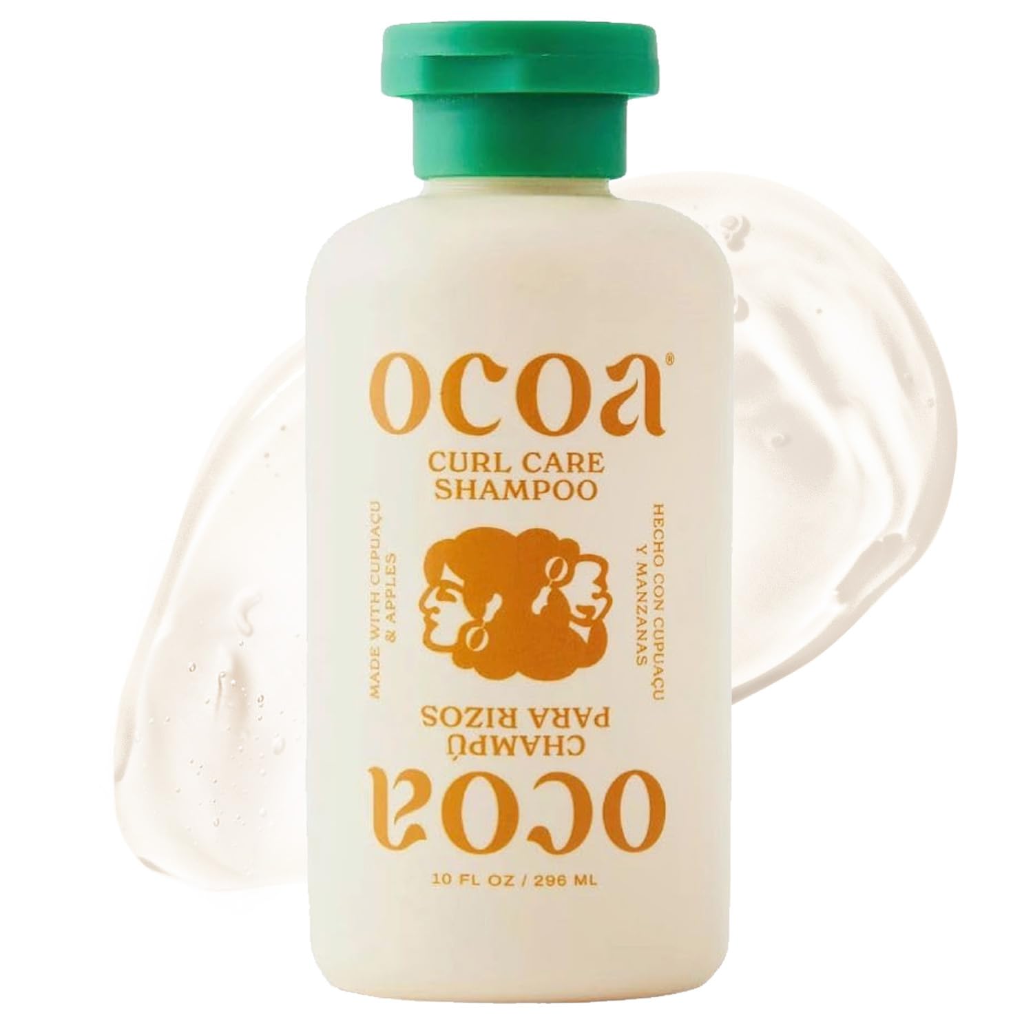 OCOA Beauty Curl Care Shampoo manzana para hidratación de rizos definidos