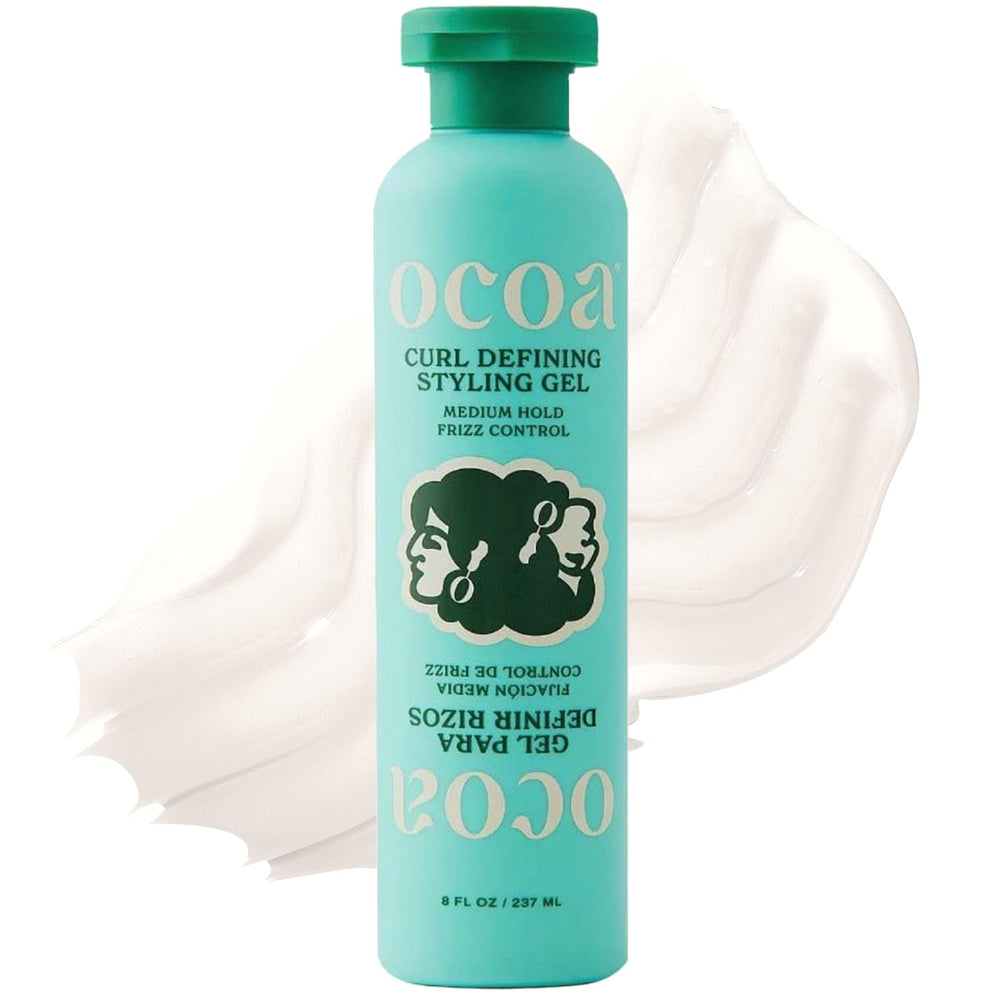 OCOA Gel Definidor de Rizos con lino para rizos definidos e hidratados.