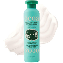OCOA Gel Definidor de Rizos con lino para rizos definidos e hidratados.
