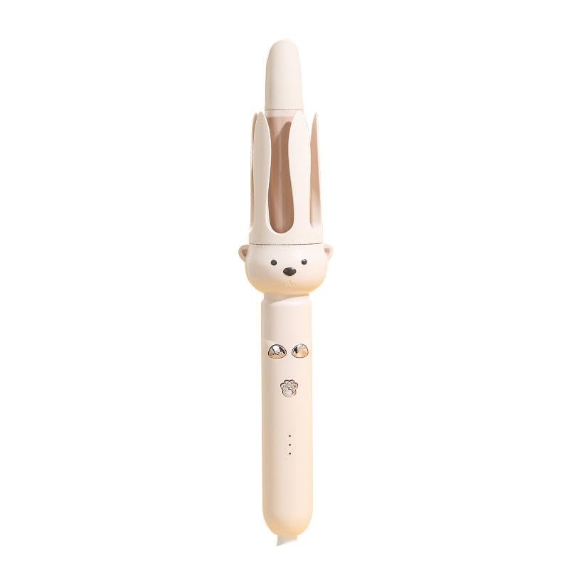 O-CONN PretiHom auto-curler wraps hair for effortless home styling.