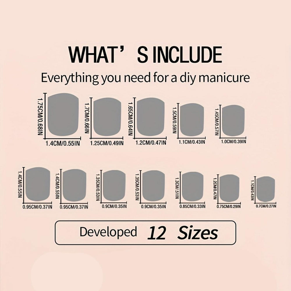 Aplicación rápida de uñas OCOUYVD en un minuto para flexibilidad diaria.