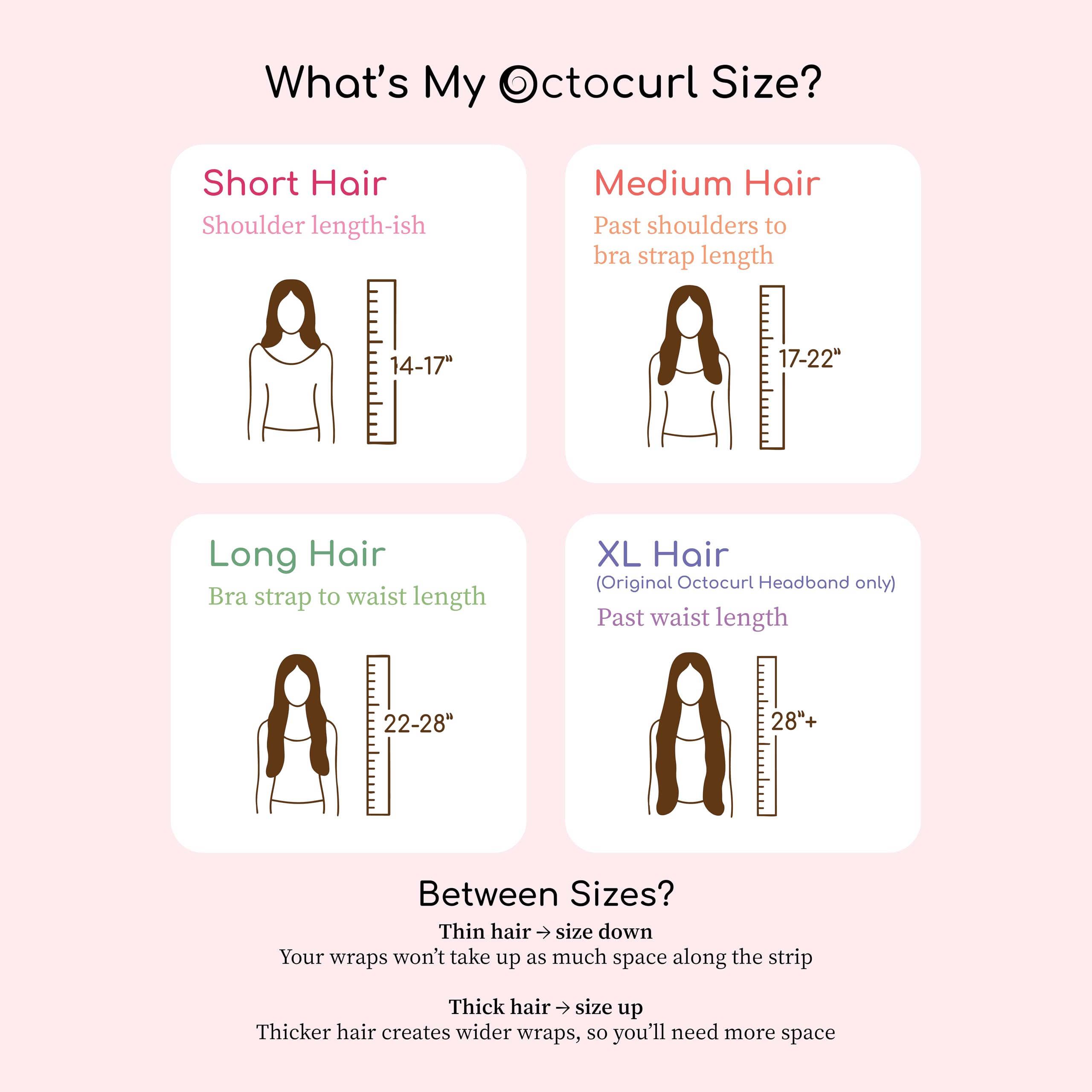 Octocurl satin fabric option shown for smooth glide and comfort.