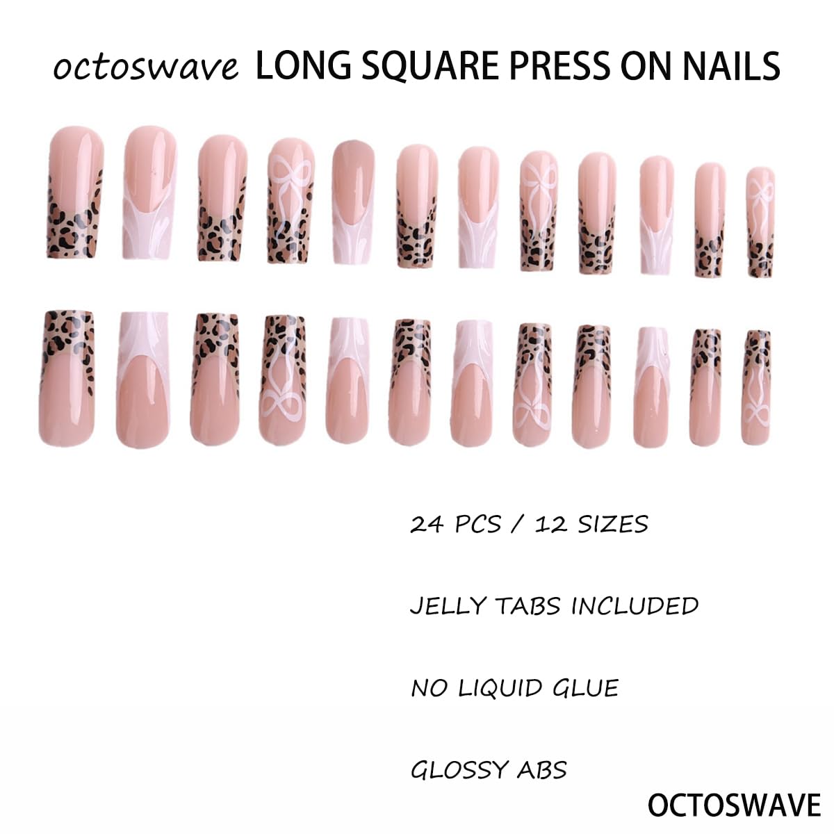 octoswave nude-pink french tip nails highlighted for day-to-night wear.