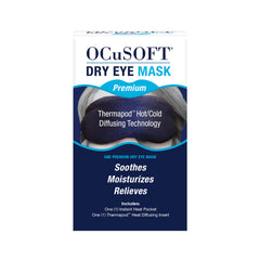 OCuSOFT Ocusoft máscara ojos secos de alta gama, tela suave y ajuste cómodo.
