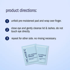OCuSOFT toallitas para viaje: solución rápida para retirar maquillaje.