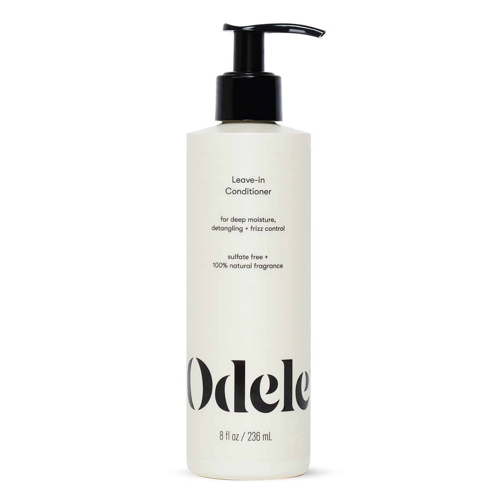 Odele Acondicionador Leave-In, botella frontal, aporta hidratación ligera para todo tipo de cabello.