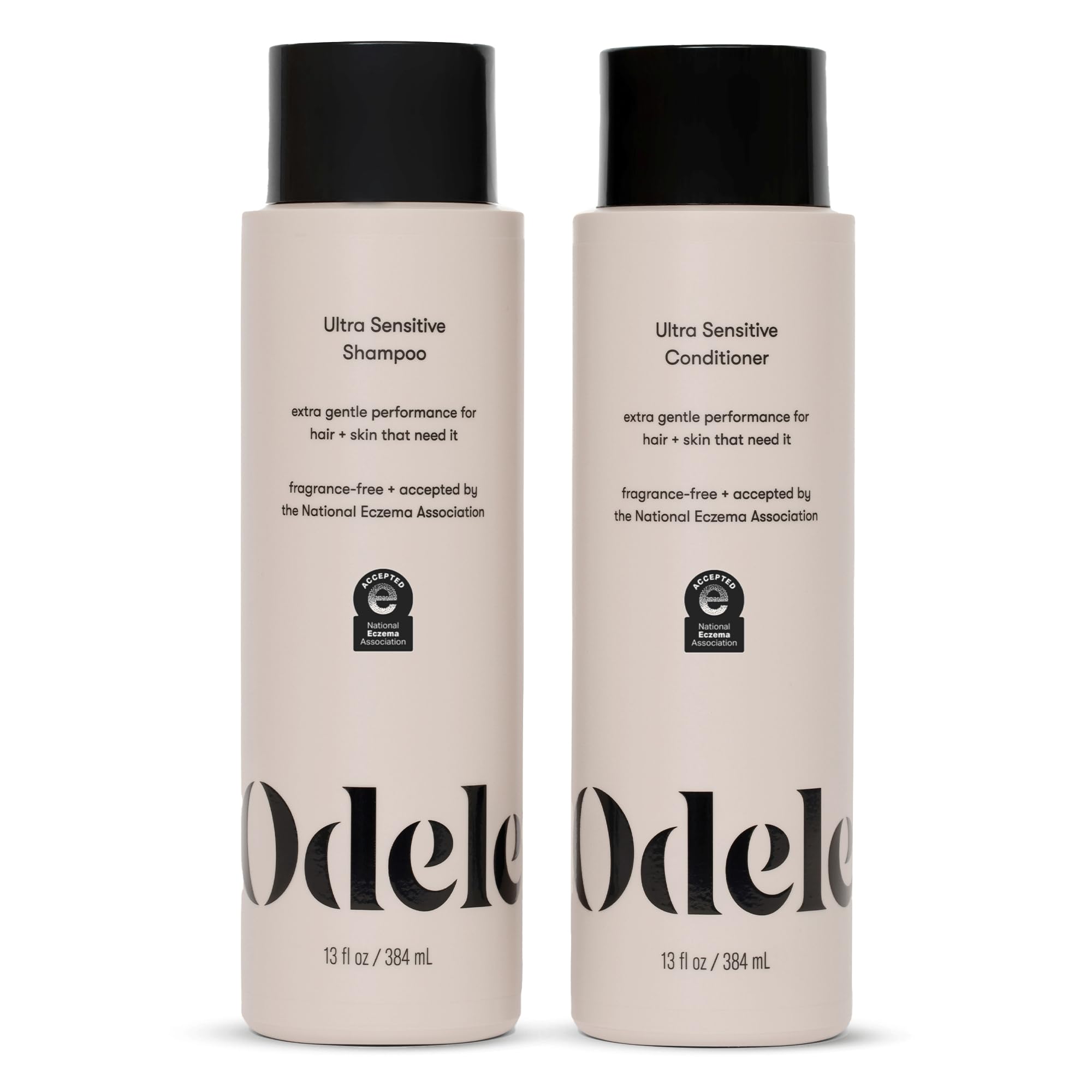 Odele Champú Ultra Sensible: botella para lavado suave de cabellos sensibles.