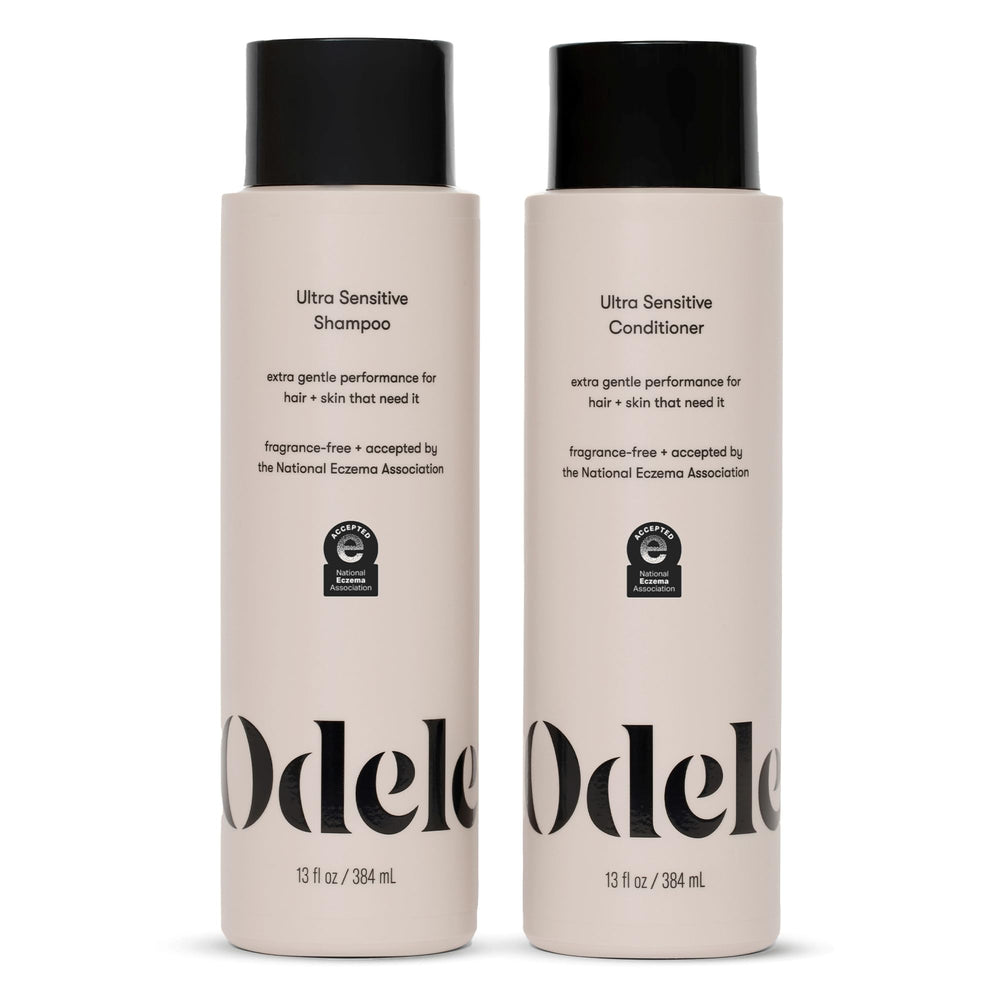 Odele Champú Ultra Sensible: botella para lavado suave de cabellos sensibles.