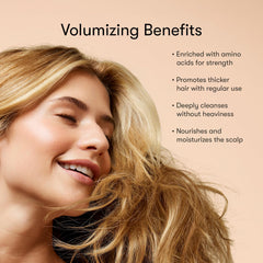 Close-up of Odele conditioner texture for detangling and shine