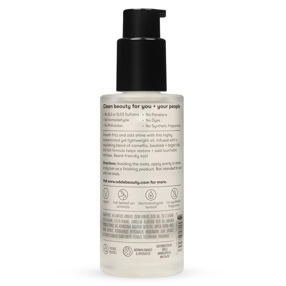Envase de 50 ml de Odele para uso conveniente.