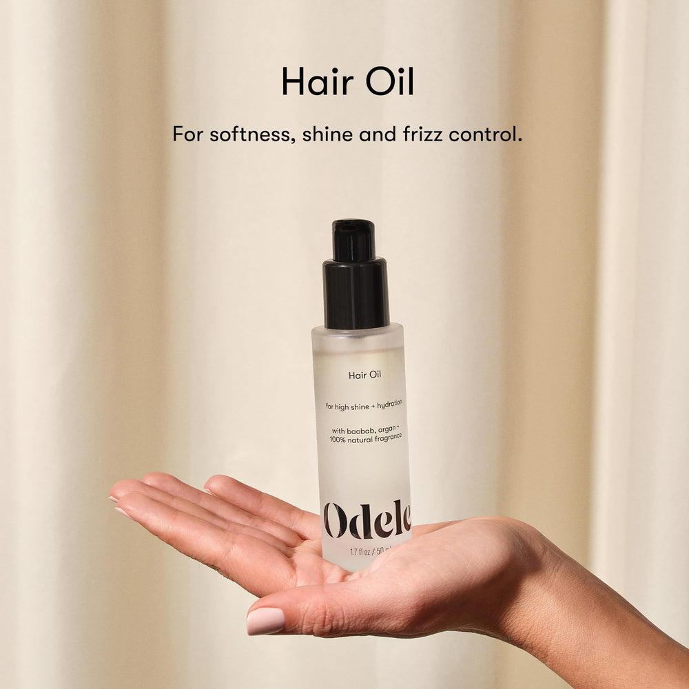 Odele aceite capilar hidrata profundamente, dejando el cabello ligero.